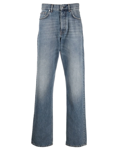 Sunflower Organic Cotton Straight-leg Jeans In Mid Blue