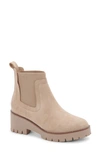 Blondo Dyme Waterproof Chelsea Boot In Sand Suede