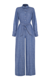 MARTIN GRANT WOMEN'S LINEN JUMPSUIT