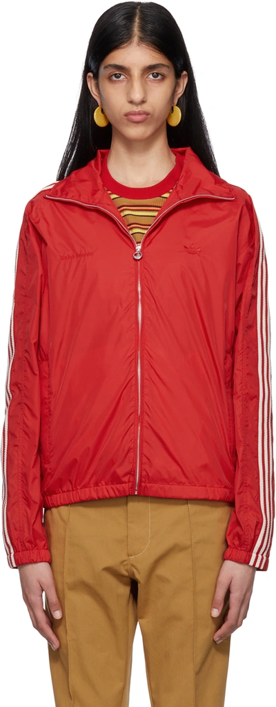 Wales Bonner Red Adidas Originals Edition Jacket In Scarlet