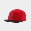 Nike Jordan Pro Jumpman Snapback Hat In Gym Red/black/black/dark Smoke Grey