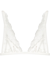 Kiki De Montparnasse Juliette Soft Tulle Bra In White
