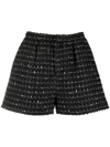 IRO TWEED HIGH-WAISTED SHORTS