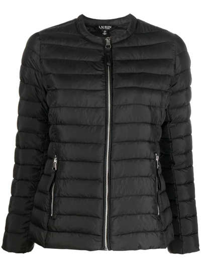 Lauren Ralph Lauren Insulated Quilted Jacket In Black