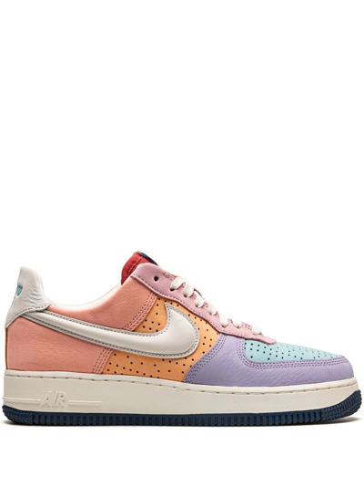 Nike Air Force 1 Low Puerto Rico Day "boricua" Sneakers In Purple