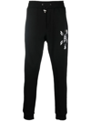 PHILIPP PLEIN HEXAGON TAPERED TRACK trousers