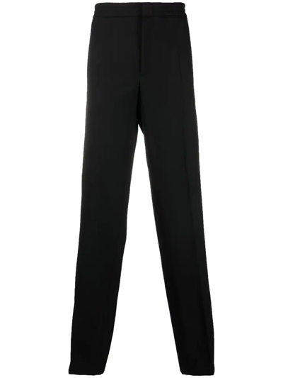Valentino Garavani Cropped Tailored Trousers In Animal Print