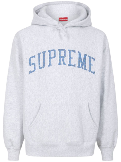 Supreme Stars Arc Hoodie In Grey