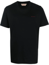 Marni Logo-print Cotton T-shirt In Black