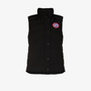 Canada Goose Freestyle Quilted Shell Down Vest In Schwarz