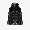 Moncler Mainline Clair Hooded Down Jacket In Black