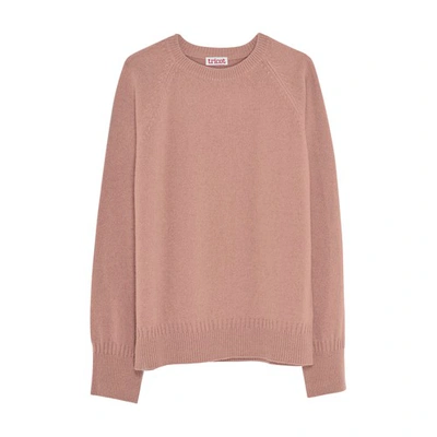 Tricot Recycled Cashmere Sweater In Pink