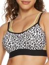 Natori Gravity Contour Underwire Sports Bra In Wild Savannah Print