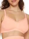 Natori Bliss Cotton Wire-free Nursing Bra In Blushing Pink