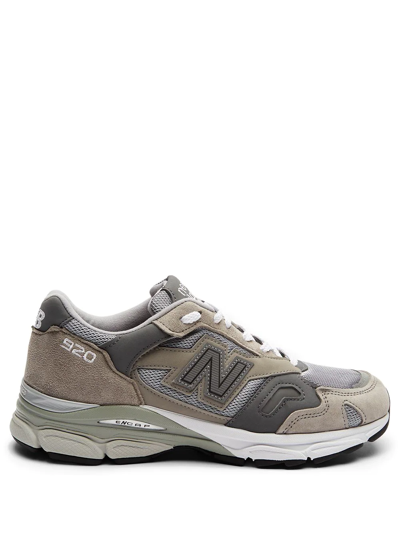 New Balance Grey Made In Uk 920 Low Top Trainers In Neutrals