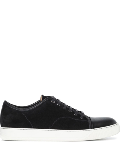 Lanvin Dbb1 Low-top Trainers In Black