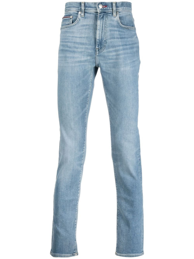 Tommy Hilfiger Slim-cut Leg Jeans In Blue