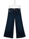 Diesel Mid-rise Bootcut Jeans In Blue