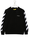 OFF-WHITE RUBBER ARROW CREW-NECK SWEATSHIRT