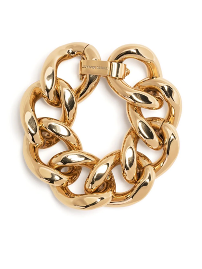 Isabel Marant Links Chunky Chain Bracelet In Gold