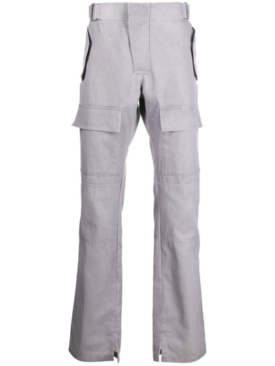 Misbhv Heat-reflective Cargo Trousers In Grey