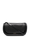 Jw Anderson The Bumper Leather Baguette Shoulder Bag In Black