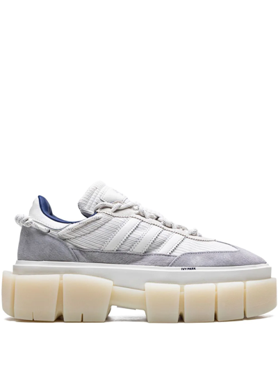 Adidas Originals X Ivy Park Super Sleek Chunky Sneakers In White