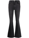 FRAME LE HIGH MID-RISE FLARED JEANS