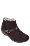 Revitalign Malibu Orthotic Bootie In Chocolate