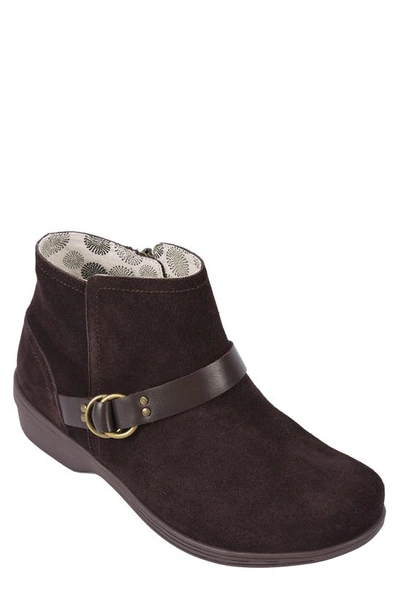 Revitalign Malibu Orthotic Bootie In Chocolate