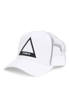 Hvman Mesh Trucket Cap In White