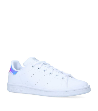 Adidas Originals Adidas Big Kids' Originals Stan Smith Casual Shoes In White/white/silver Metallic