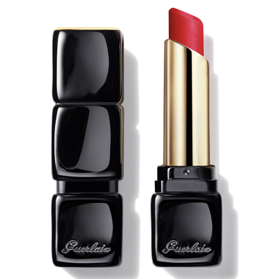 Guerlain Kisskiss Tender Matte 16 Hour Comfort Lightweight Luminous Matte Lipstick 2.8g (various Sha In 775 Kiss Rouge