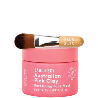 Sand & Sky Brilliant Skin Purifying Pink Clay Mask