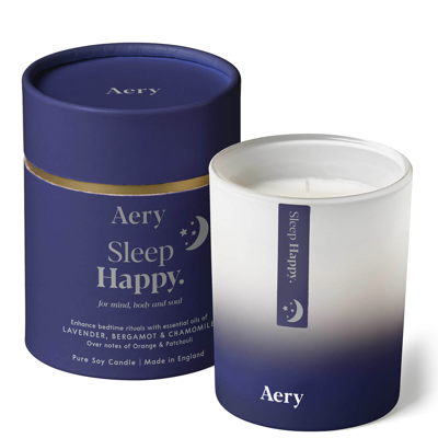 Aery Aromatherapy Candle - Sleep Happy In Blue