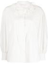 SEE BY CHLOÉ LACE-TRIM BUTTON-UP SHIRT