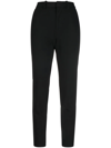 Polo Ralph Lauren Slim Four-pocket Tailored Trousers In Schwarz