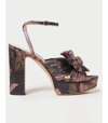 Loeffler Randall Pleated Platform Sandal - Atterley In Floral