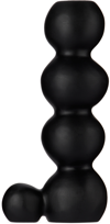 TINA FREY DESIGNS BLACK BUBBLE TALL CANDLE HOLDER