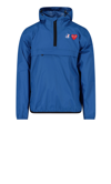 Comme Des Garçons Play X K-way Nylon Water-resistant Half-zip Jacket