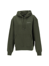 Jacquemus Le Sweatshirt Brodé Cotton Hoodie In Kaki