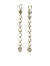 IPPOLITA 18KT YELLOW GOLD ROCK CANDY LINEAR MOTHER OF PEARL EARRINGS