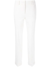 P.a.r.o.s.h Straight Leg Tailored Trousers In Nude
