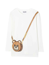 MOSCHINO GIRL TEDDY T-SHIRT WITH PRINT