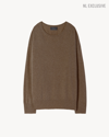 Nili Lotan Boyfriend Sweater In Taupe