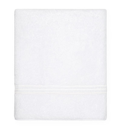 Pratesi Tre Righe Bath Towel (75cm X 150cm) In White