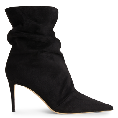 Giuseppe Zanotti Yunah Cut-out Ankle Boots In Black