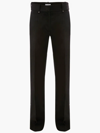 Jw Anderson Rivet Straight Leg Trousers In Black