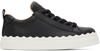 CHLOÉ BLACK LAUREN SNEAKERS