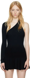 Live The Process Black Eclipse Bodysuit In Black A1